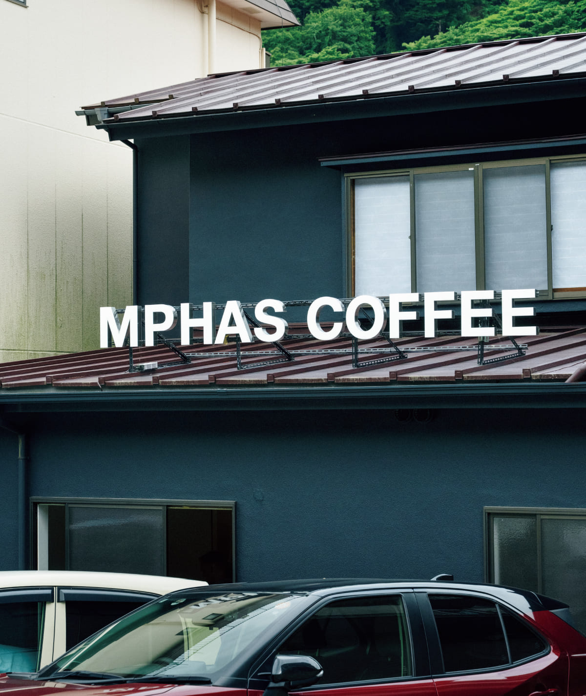 MPHAS COFFEE HAKONEの外装