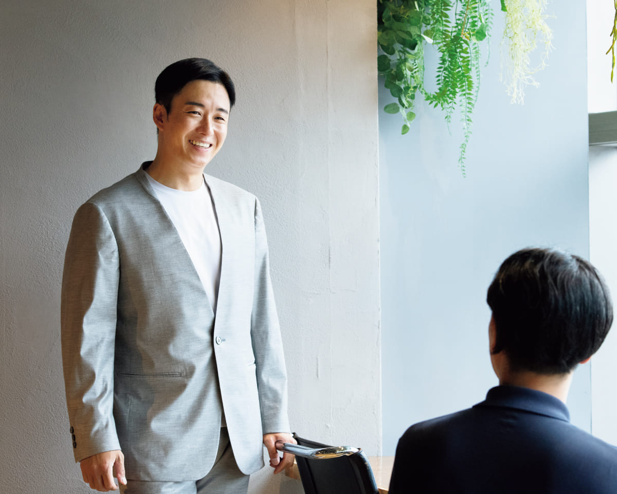 元プロ野球選手・斎藤佑樹さんの姿