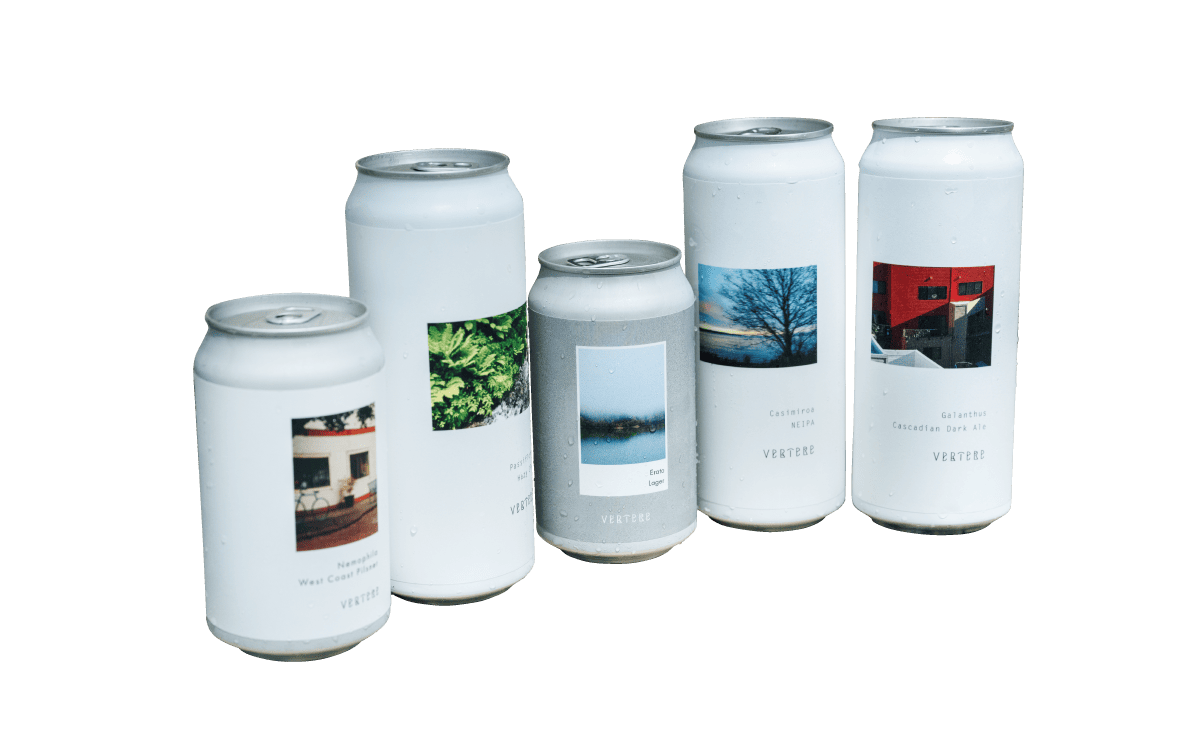 〈VERTERE Okutama Taproom〉のクラフトビール