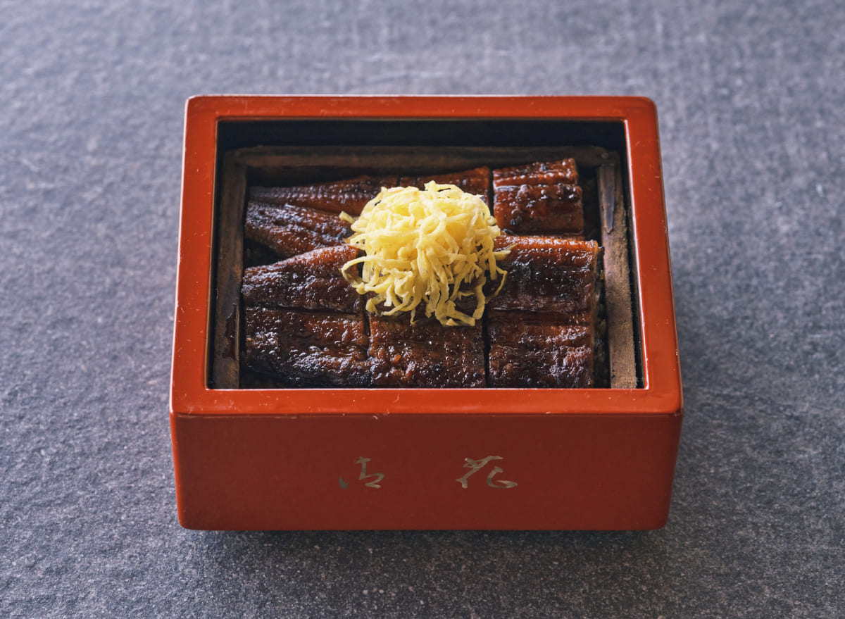 うなぎのせいろ蒸し