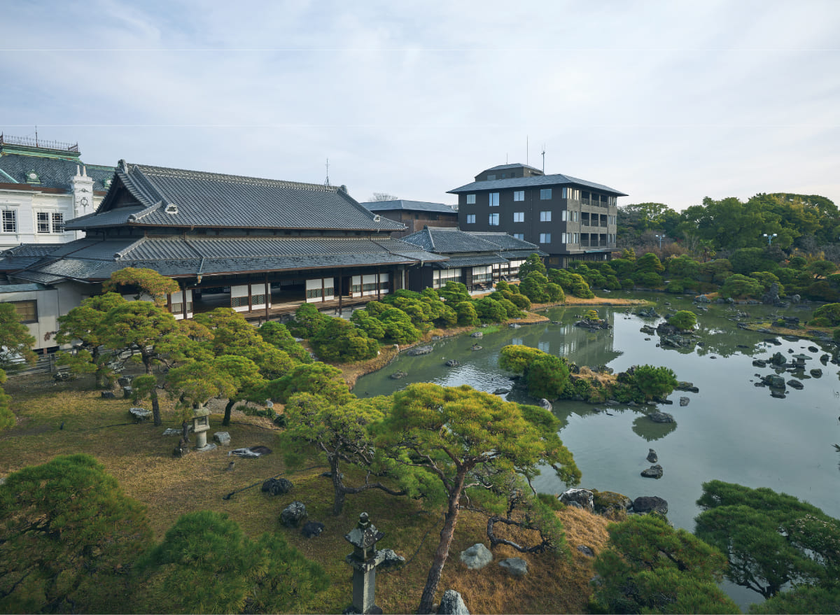 「松濤園」全景