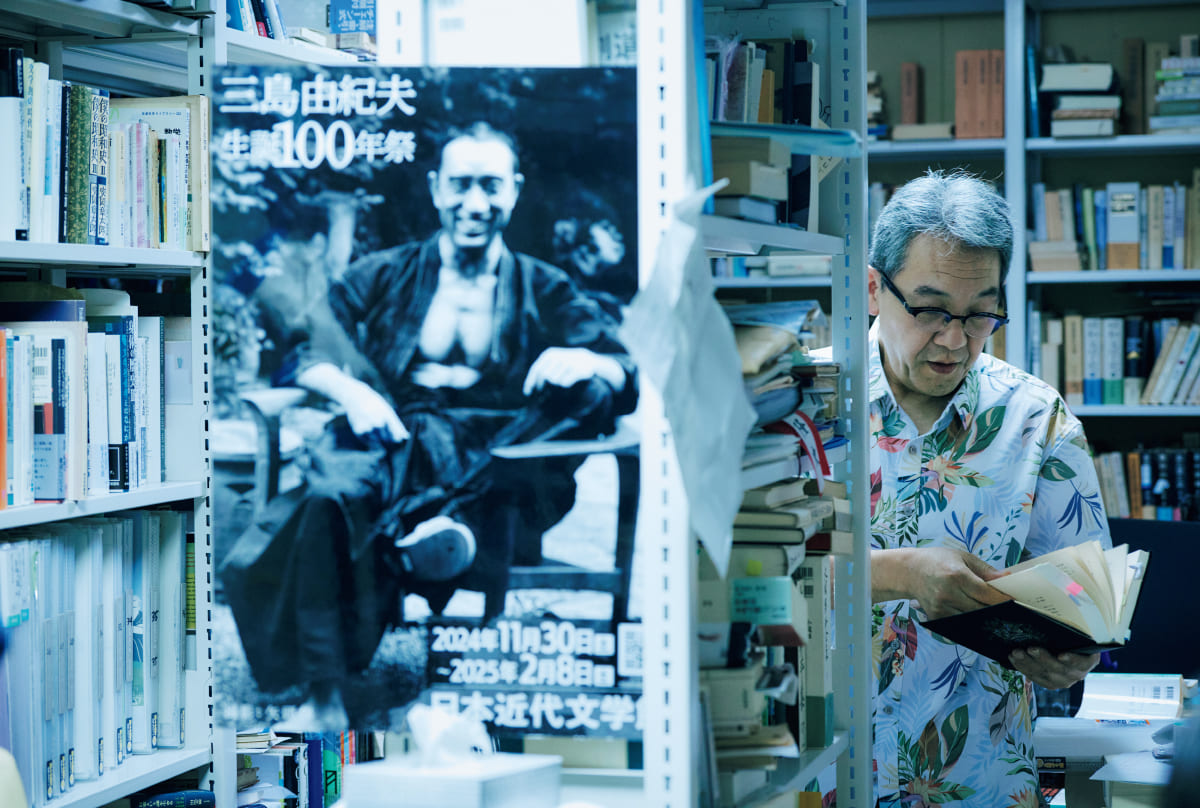 三島文学研究をリードする井上隆史さん