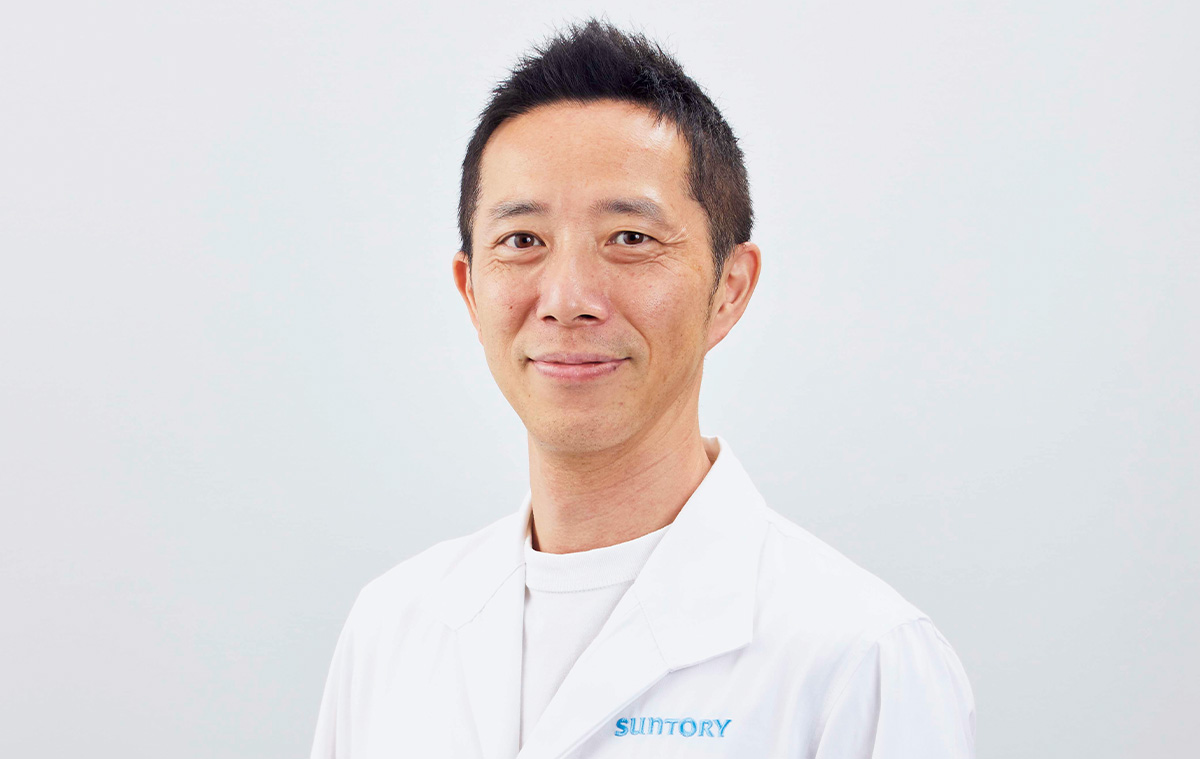 サントリーウエルネス生命科学研究員の得田久敬さん