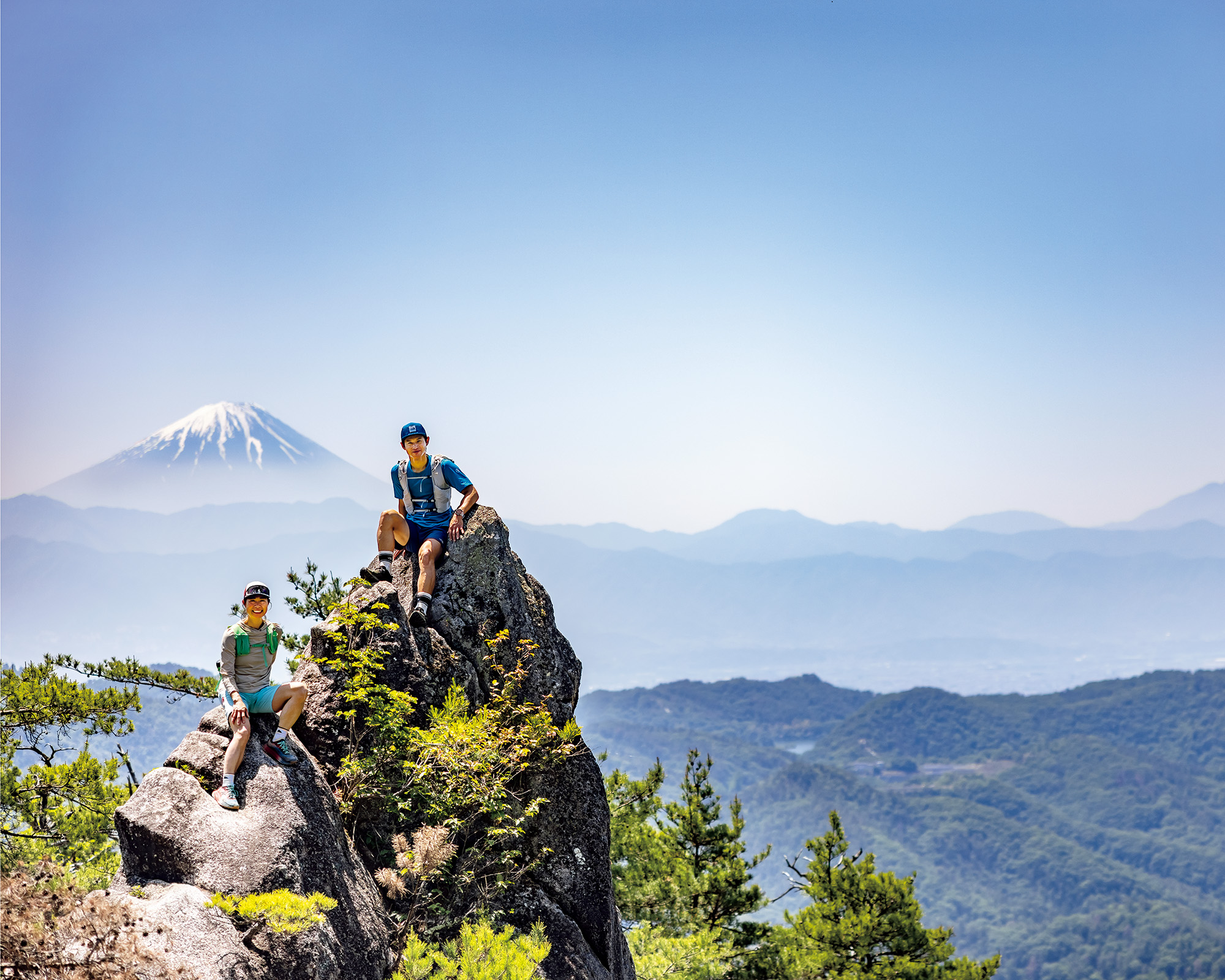 ウチサカさんのトレイル案内。山梨県［昇仙峡 羅漢寺山］